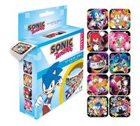 Sonic (Classic) - Confezione da 200 adesivi con licenza ufficiale, set di adesivi