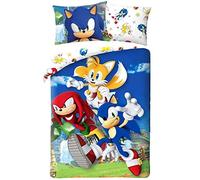 Halantex Sonic - Biancheria da letto in cotone, 140 x 200 cm + 70 x 90 cm