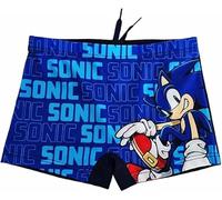 Sonic - Costume da Bagno per Bambini e Ragazzi Boxer Slip Parigamba per Mare e Piscina Taglia 5-6 Anni