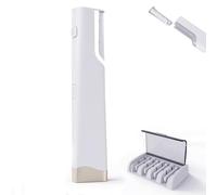 Sonic Dermaplaning Tool - Rasoio Dermaplaning da donna, ricaricabile, per viso da donna, con 5 lame di ricarica, per rimuovere la peluria alla pesca, per una pelle liscia e radiosa