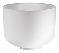 Sonic Energy Crystal Singing Bowl - 10“ Chakra della Gola - Accordatura 432 Hz, Nota G4 - Per Meditazione, Yoga, Sound Healing - Anello in Silicone Incluso (CSB10G)