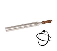 Sonic Energy Planetary Therapy Tuning Fork Culmination Cycle - 187,61 Hz / F3# - Per Terapia del Suono, Yoga e Meditazione - in Acciaio Nichelato con Manico Ergonomico (TTF-M-CU)
