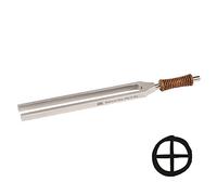 Sonic Energy Planetary Therapy Tuning Fork Sidereal Day - 194,71 Hz / G3 - Per Terapia del Suono, Yoga e Meditazione - in Acciaio Nichelato con Manico Ergonomico (TTF-E-SI)