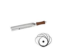 Sonic Energy Planetary Tuning Fork Apsidis’ Rotation 246,04 Hz / E3 - Per Terapia del Suono, Yoga e Meditazione - in Acciaio Nichelato con Manico Ergonomico (TF-M-AR)