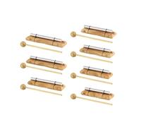 Sonic Energy Set di bacchette tibetane Chakra - 7 pezzi - Energy Chimes per meditazione, terapia, aula - Include bacchetta, borse (EC-SET-CHA-7)