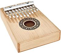 Sonic Energy Sound Hole Kalimba - 10 note in C Major - Per Meditazione, Yoga e Percussioni - Legno di Acero - Accessori inclusi (KL1009H)