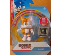 SONIC: Figurina TAILS 4" Pollici + Accessorio Computer Jakks Pacific