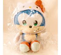SONIC & FRIENDS Personaggi Sanrio Peluche Bambola Taglia M Sonic × Hello Kitt...
