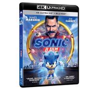 4K UltraHD + Blu-ray SONIC - IL FILM - THE MOVIE con Jim Carrey nuovo sigillato