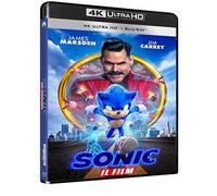 4K UltraHD + Blu-ray SONIC - IL FILM - THE MOVIE con Jim Carrey nuovo sigillato