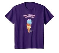 Sonic Il Riccio Estate 03 Maglietta, Bambini, Viola, 12 Anni