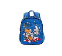 Sonic il Riccio Zaino Diamoci Dentro 3D 26 x 11 x 31 cm Karactermania