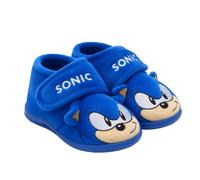 Sonic - Pantofole invernali da bambino, in TPR, blu scuro, taglia 028 | Scarpe per bambini in poliestere, design dinamico per il riposo e il tempo libero, ideali per godersi momenti tranquilli a