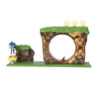 Jakks Pacific - Playset Sonic La Collina Verde (Green Hill Zone) - Multicolore