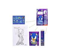 Sonic Prime Colouring Stationery Set Cerdà