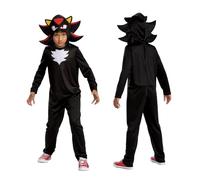 Sonic Prime Costume per bambini Shadow, licenza ufficiale Disguise, vestibilità comoda e design dettagliato, taglia S 4-6