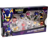 Sonic Prime Figure Collezionabili 12 Pezzi Scatola Deluxe 25Cm