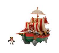Sonic Prime - Galeone dei pirati, include personaggi, accessori ed effetti sonori. Direttamente dalla serie Netflix! Per bambini e collezionisti