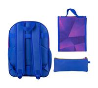 Sonic Prime pencil case + lunch box + backpack 42cm
