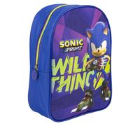 Sonic Prime Zaino Bambini Wild Thing Blu Viola Asilo 29 x 22 x 10 cm