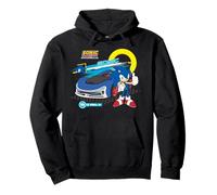 Sonic Racing CrossWorlds - Ready to Roll Sonic Felpa con Cappuccio