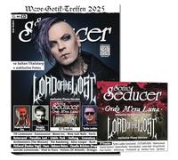 Sonic Seducer 07/08-2025 + CD: Lord Of The Lost “Opvs Noir” (exkl. Song) + WGT + Nitzer Ebb + Till Lindemann + Evanescence + Mono Inc + Nine Inch ... Faun + Red Lorry Yellow Lorry + Paradise Lost