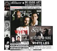 Sonic Seducer 11-2025: Divine Art Kalender 2026 + CD: White Lies „Night Light“ + The Cure + Hocico / Prayers + Merciful Nuns + Moonspell + And One + ... Mortis + Lord Of The Lost + Mono Inc.