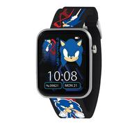 SONIC SNC4488MARG - Orologio intelligente con cinturino nero stampato Sega The Hedgehog