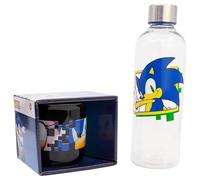 Sonic, set di bottiglie in plastica idro da 850 ml e tazza per la colazione in ceramica da 400 ml