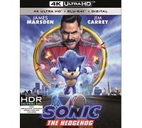 Sonic the Hedgehog – James Marsden – 4K UHD + Blu-ray + Digital