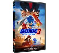 Sonic The Hedgehog 3 (DVD) Jim Carrey Ben Schwartz Krysten Ritter Idris Elba