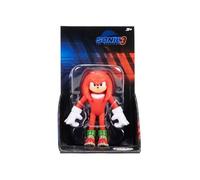 SONIC THE HEDGEHOG 3 - Statuetta articolata 6,3 cm - Personaggio Knuckles