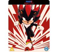 Sonic the Hedgehog 3 SteelBook #2 (Red) (4K UHD Blu-ray) Ben Schwartz Idris Elba