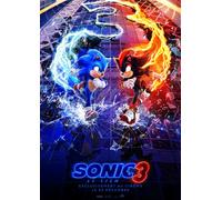 Sonic The Hedgehog 3 Ufficiale locandina Movie 2024