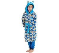 Sonic The Hedgehog Accappatoio per bambini con motivo, Sonic - Fantasia, 5-6 Anni