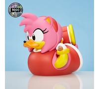 TUBBZ Sonic The Hedgehog Amy Rose - Statuetta in vinile da collezione con anatra - Prodotto ufficiale Sonic The Hedgehog - TV, film e videogiochi