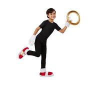 Sonic The Hedgehog Anello Accessorio Vestito Adulti Bambini Ufficiale Completo
