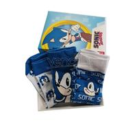 Sonic The Hedgehog Assortiti Pack 3 Calzini Adulto Sega