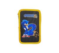 Sonic The Hedgehog Astuccio Scuola 3 Zip 44 Pezzi