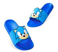 SONIC THE HEDGEHOG Bambino Estive Flip Flops Gomma Mare Piscina Spiaggia Idea Regalo Per Gamer (Blu, 29 EU)