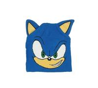 SONIC THE HEDGEHOG Berretto per bambini Sonic con orecchie | Beanie | piccoli regali per ragazzi berretto invernale | berretto lavorato a maglia, Blu, 54