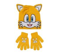 Sonic The Hedgehog Big Face Tails, set da 2 pezzi con polsino e guanti magici