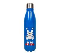 Sonic The Hedgehog, borraccia in metallo a doppia parete, capacità 500 ml, licenza ufficiale Sonic The Hedgehog Merchandise