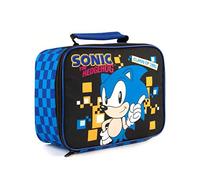 SONIC THE HEDGEHOG Borsa per il pranzo per bambini | Immergiti nell'avventura retrò del videogioco per ragazzi | Divertiti con l'eroe blu veloce | Materiale durevole per avventure attive