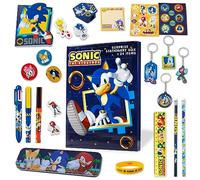Sonic The Hedgehog Calendario Avvento 2025 Cancelleria e Accessori Countdown Natale Calendari Avvento Cartoleria Penne Adesivi Regalo per Gamer