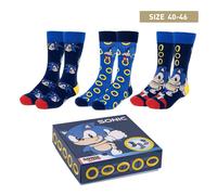 Sonic The Hedgehog Calzini 3-pack Sonic 40-46 Cerdá