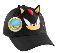 Sonic The Hedgehog Cappello Bambino al Culmine Berretto Baseball Knuckles Shadow Tails Cappellino con Visiera Regalo Bambini (Grigio Shadow)