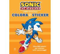 Sonic The Hedgehog. Colora con gli sticker