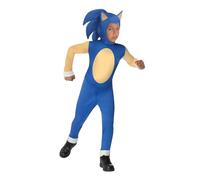 Sonic The Hedgehog Costume Intero Con Maschera Bambino Grande 12-14