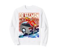 Sonic The Hedgehog Dr. Eggman 35th Anniversary Distressed Felpa